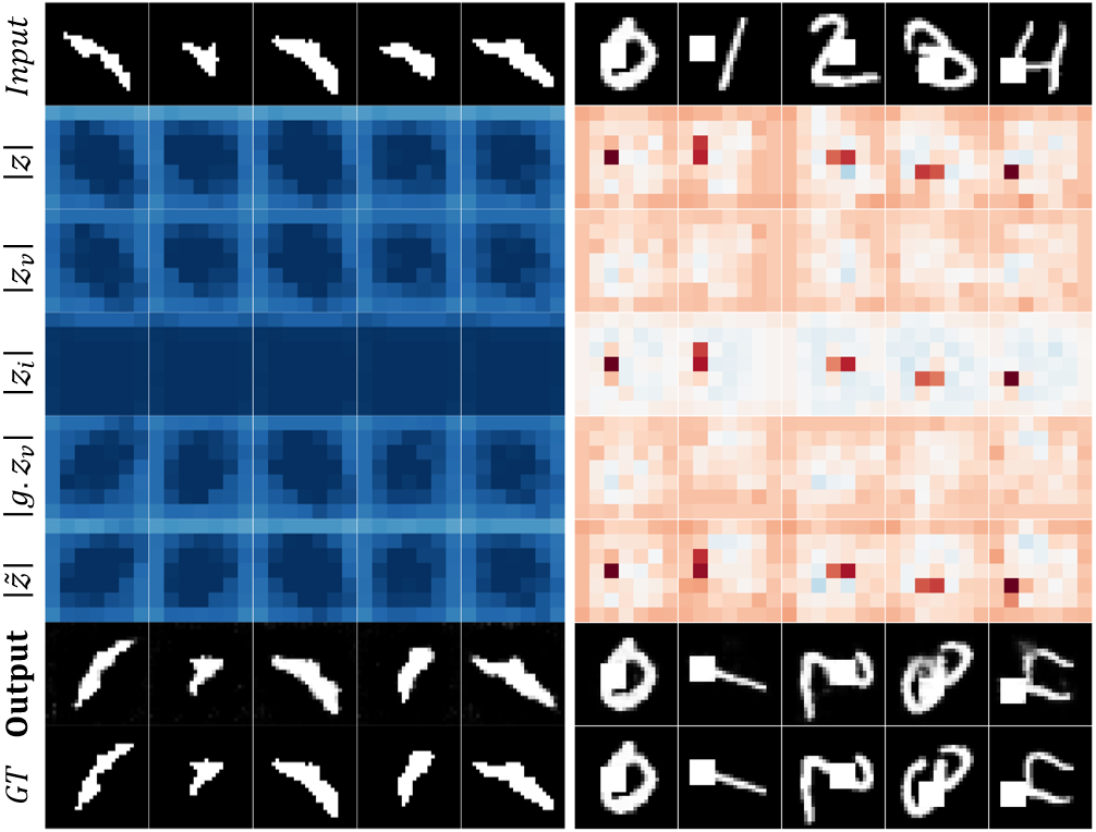 Group actions on images
